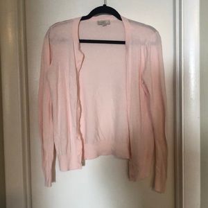 Light pink cardigan